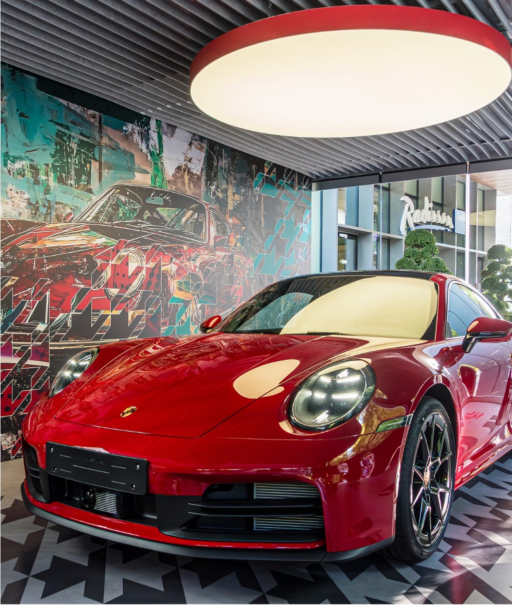 Porche Art Pop Up Narativo